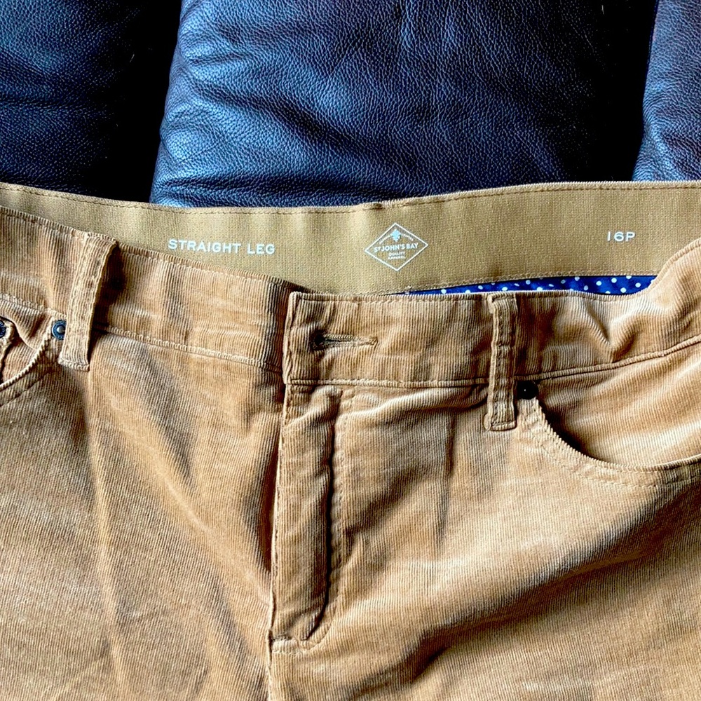 St John’s Bay stretch corduroy pants